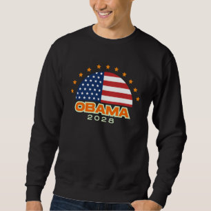 Sweatshirt Drapeau américain Obama 2028 Hope