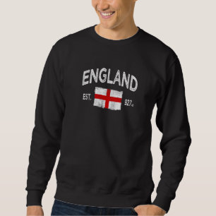 Sweatshirt Drapeau anglais vintage