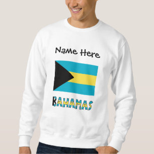 Sweatshirt Drapeau bahaméen des Bahamas