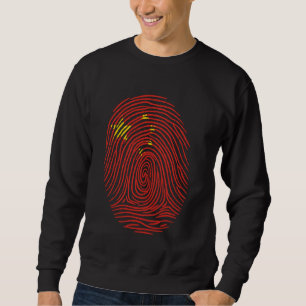 Sweatshirt Drapeau chinois Fier chinois