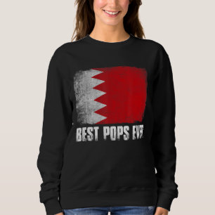 Sweatshirt Drapeau de Bahreïn Père patriotique mâle Meilleur 
