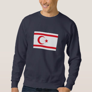 Sweatshirt Drapeau de Chypre du Nord