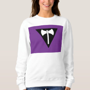 Sweatshirt Drapeau de fierté lesbienne SlipperyJoe puissant s