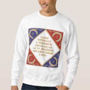 Sweatshirt drapeau de garde impériale