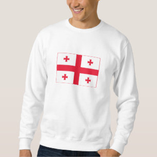 Sweatshirt Drapeau de Géorgie