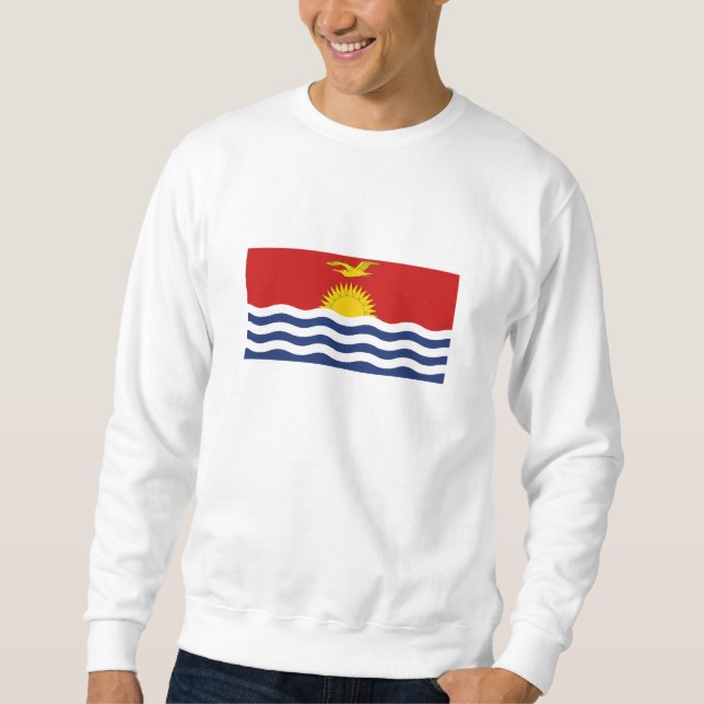 Sweatshirt Drapeau de Kiribati (Devant)