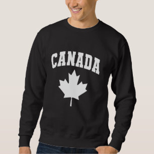 Sweatshirt Drapeau de la Feuille d'érable du Canada