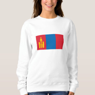 Sweatshirt Drapeau de la Mongolie