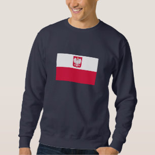 Sweatshirt Drapeau de la Pologne