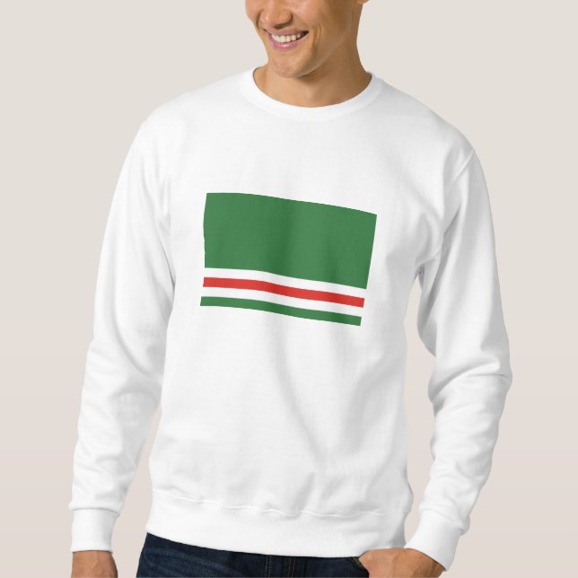 Sweatshirt Drapeau de la République tchétchène d'Ichkeria (Devant)
