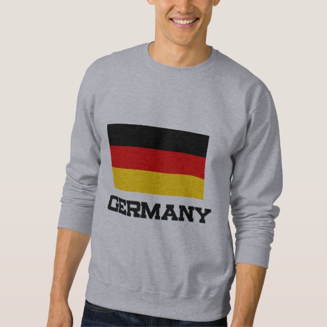 Sweatshirt Drapeau de l'Allemagne (Devant)