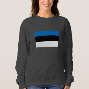Sweatshirt Drapeau de l'Estonie