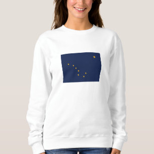 Sweatshirt Drapeau de l'État d'Alaska