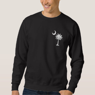 Sweatshirt Drapeau de l'État de Caroline du Sud Palmetto Arbr