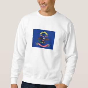 Sweatshirt Drapeau de l'État du Dakota du Nord