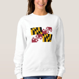 Sweatshirt Drapeau de l'État du Maryland