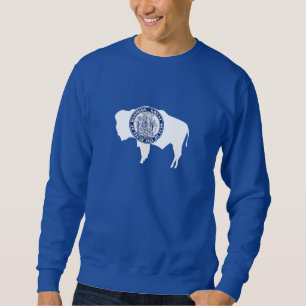 Sweatshirt Drapeau de l'État du Wyoming