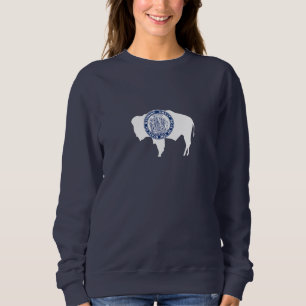 Sweatshirt Drapeau de l'État du Wyoming