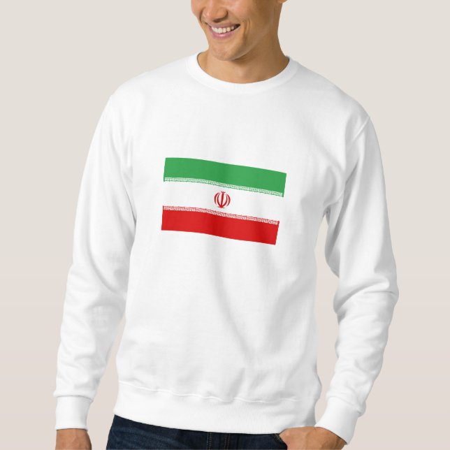 Sweatshirt Drapeau de l'Iran (Devant)