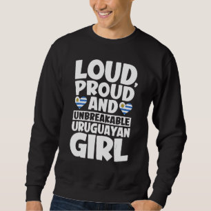 Sweatshirt Drapeau de l'Uruguay Hommes et femmes uruguayens f