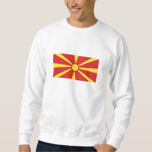 Sweatshirt Drapeau de Macédoine du Nord