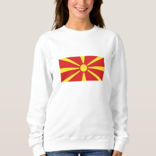 Sweatshirt Drapeau de Macédoine du Nord