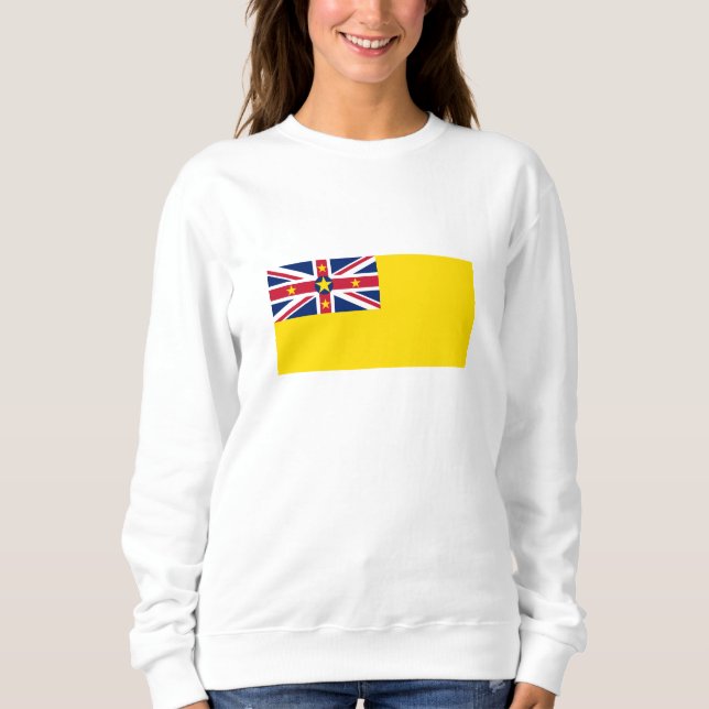 Sweatshirt Drapeau de Niue (Devant)