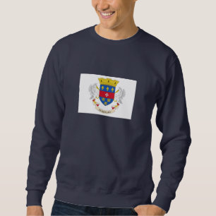 Sweatshirt Drapeau de Saint-Barthélemy