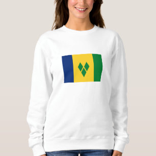 Sweatshirt Drapeau de Saint-Vincent