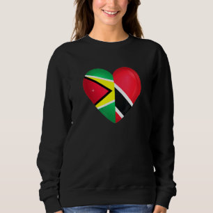 Sweatshirt Drapeau de Trinité-et-Tobago Trini Guyana Guyanais