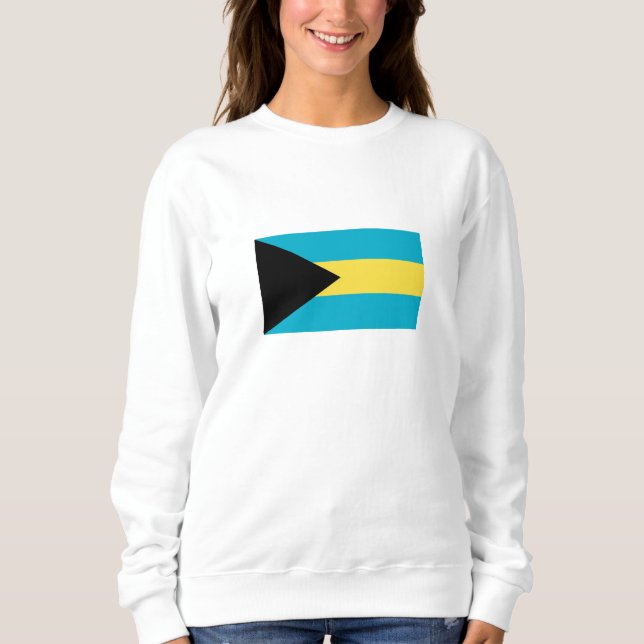 Sweatshirt Drapeau des Bahamas (Devant)