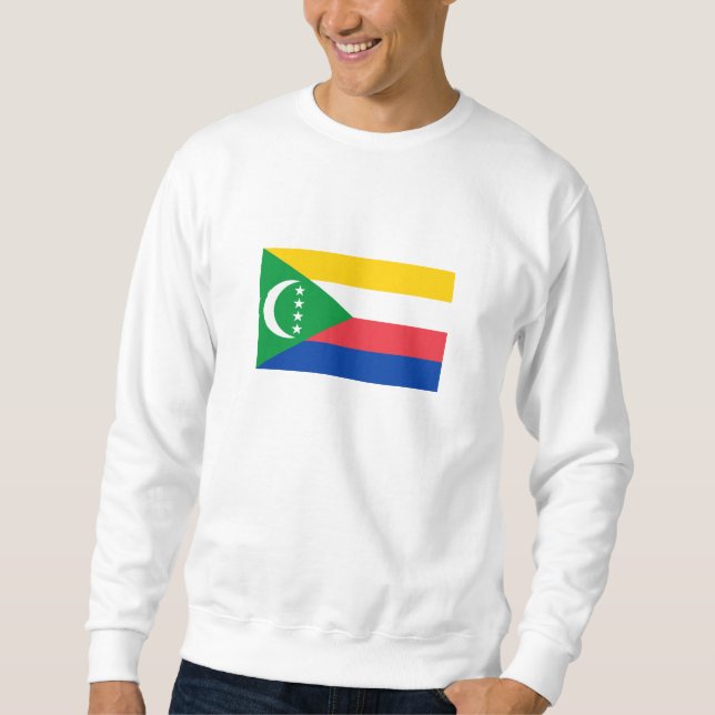 Sweatshirt Drapeau des Comores (Devant)
