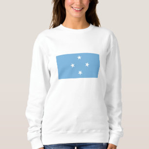 Sweatshirt Drapeau des États fédérés de Micronésie