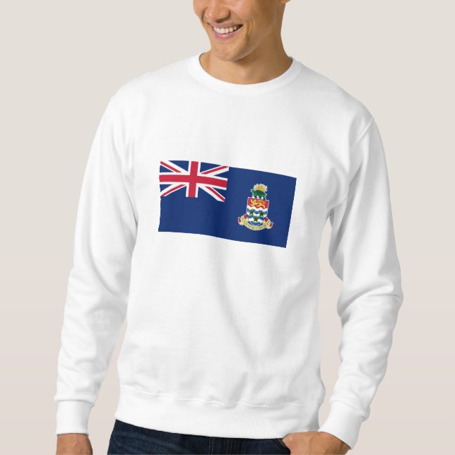 Sweatshirt Drapeau des îles Caïmans (Devant)