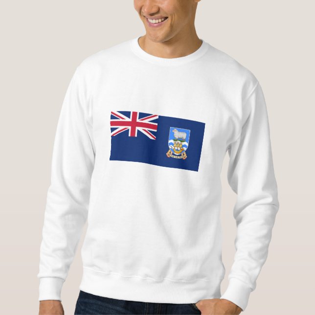 Sweatshirt Drapeau des îles Falkland (Devant)