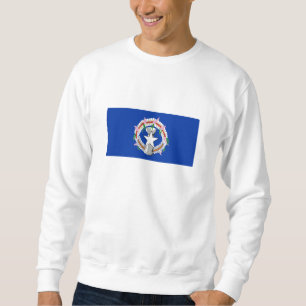Sweatshirt Drapeau des Îles Mariannes du Nord