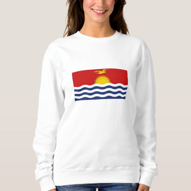 Sweatshirt Drapeau des Kiribati (Devant)