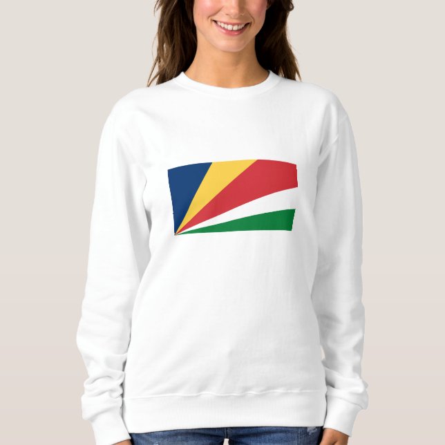 Sweatshirt Drapeau des Seychelles (Devant)