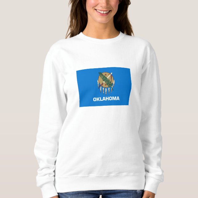 Sweatshirt Drapeau d'État de l'Oklahoma (Devant)