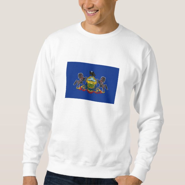 Sweatshirt Drapeau d'État de Pennsylvanie (Devant)
