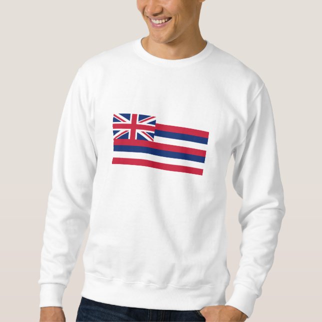 Sweatshirt Drapeau d'État d'Hawaii (Devant)