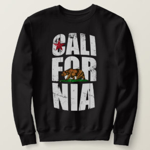 Sweatshirt Drapeau d'ours de la Californie