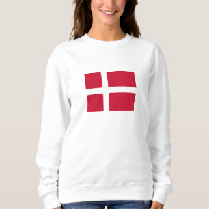 Sweatshirt Drapeau du Danemark