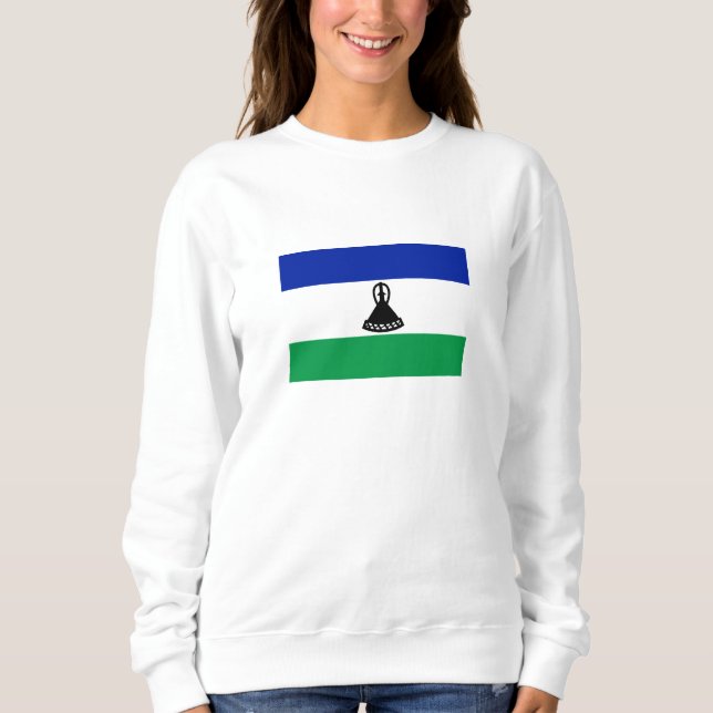 Sweatshirt Drapeau du Lesotho (Devant)