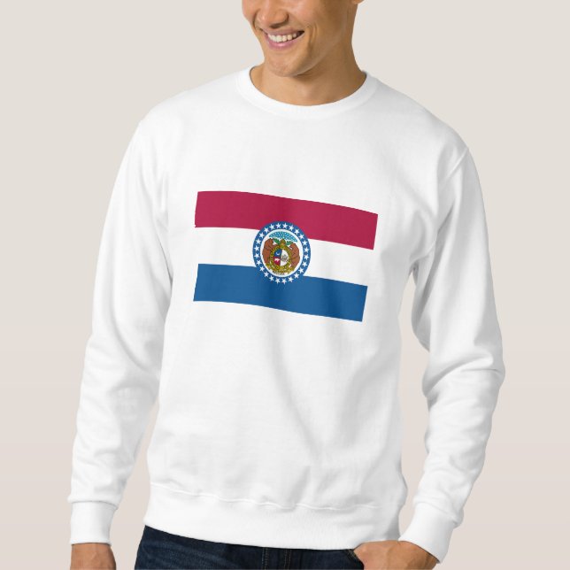 Sweatshirt Drapeau du Missouri (Devant)