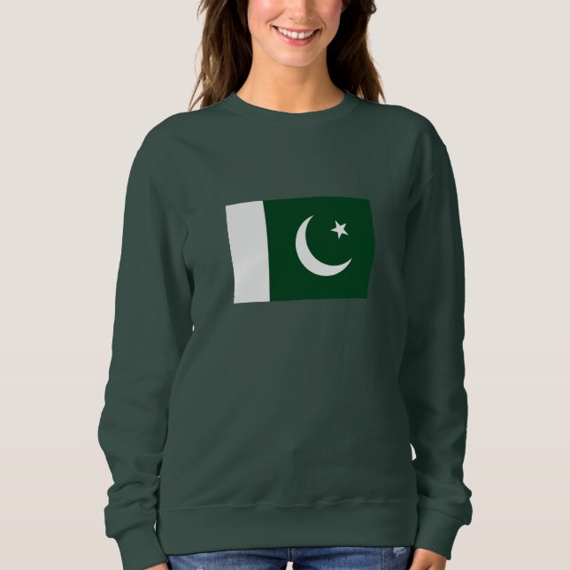 Sweatshirt Drapeau du Pakistan (Devant)