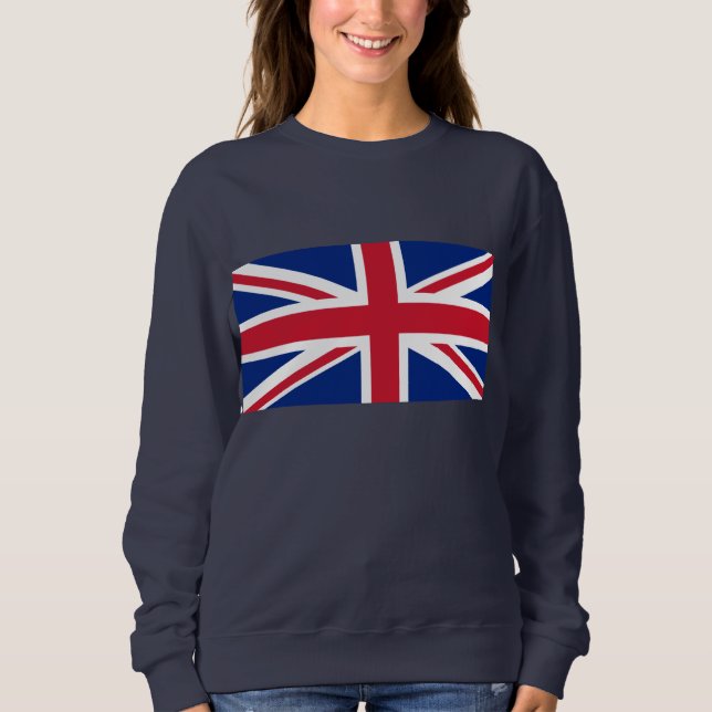Sweatshirt Drapeau du Royaume-Uni (Devant)