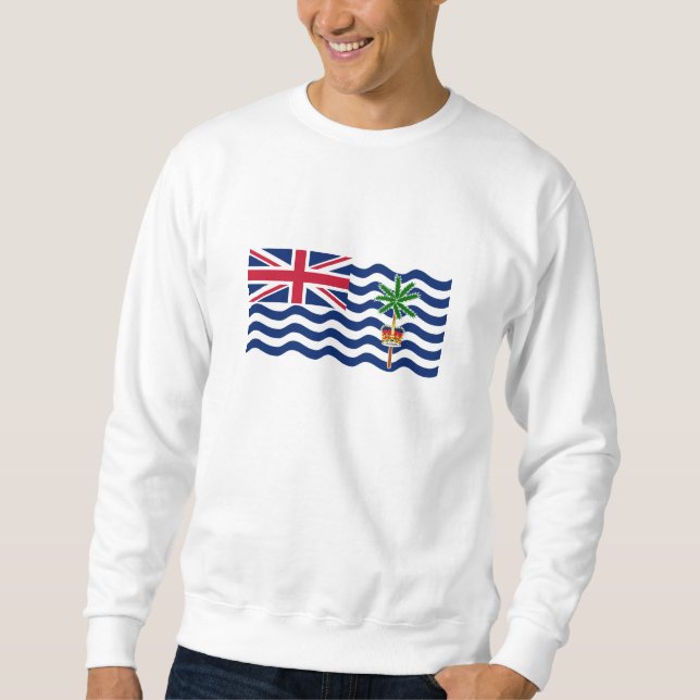 Sweatshirt Drapeau du Territoire britannique de l'océan Indie (Devant)