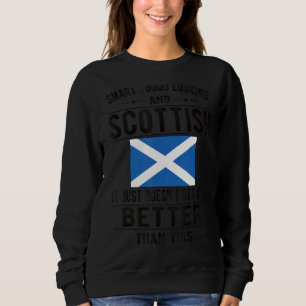 Sweatshirt Drapeau écossais bon look Scotland Scottish Roots
