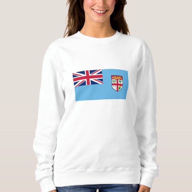 Sweatshirt Drapeau Fidji (Devant)